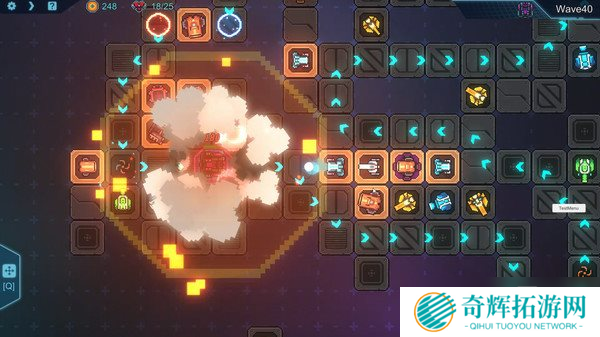 硬核策略塔防游戏《重构》12月上线 新颖的元素玩法