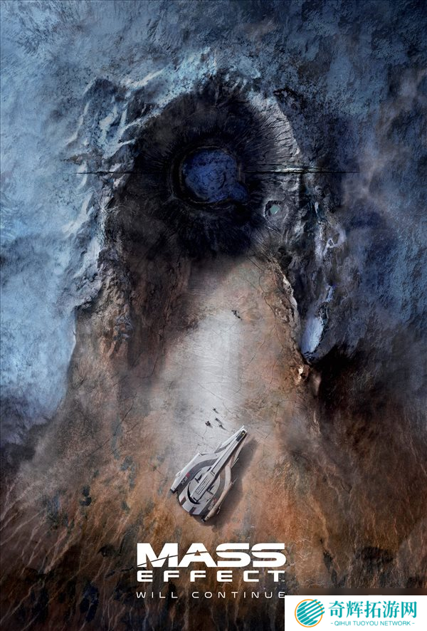 《质量效应》官推分享新预告图 四人小队探查陨石坑