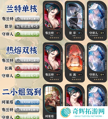 鸣潮布兰特怎么配队 鸣潮布兰特怎么配队