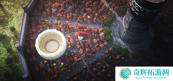 《我的世界》建筑团队打造迷宫都市 远景壮观还原度高