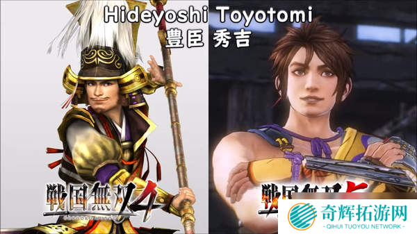 《战国无双5》众武将与前作样貌对比 俊后生德川家康