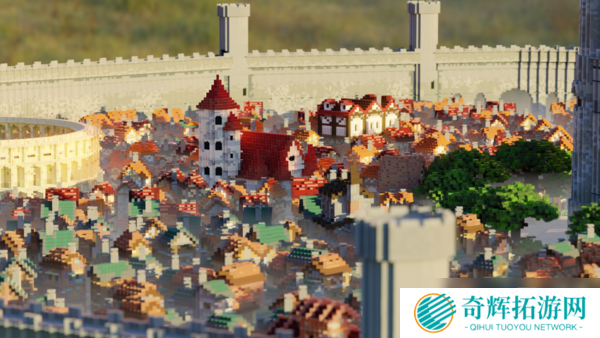 《我的世界》建筑团队打造迷宫都市 远景壮观还原度高