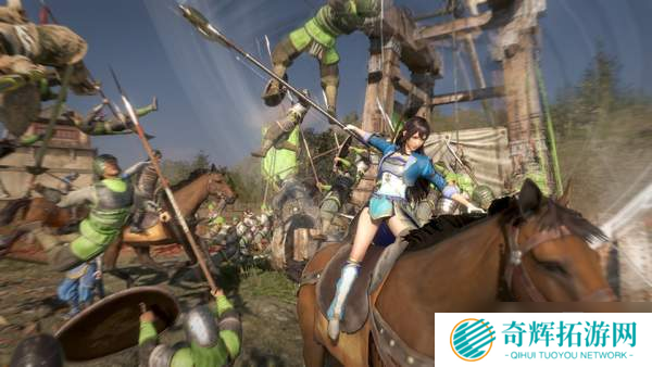 《真三国无双8：帝国》新情报和截图 战斗进化为攻城战