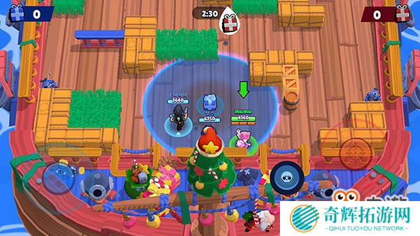 《荒野乱斗》圣诞更新 海盗船上的新战役开启