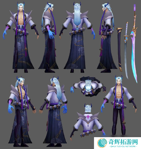 《LOL》新英雄永恩模型及动作展示 封魔剑魂招式帅气