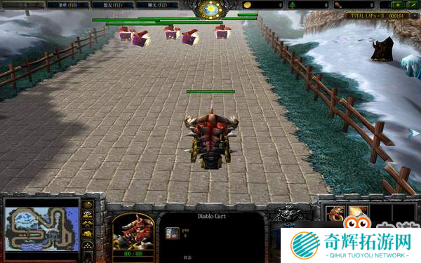 《魔兽3：重制版》加入车辆模型 不朽战车/亡灵三轮车