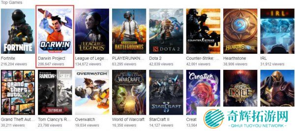 又一款吃鸡游戏成爆款 《达尔文计划》观众是绝地求生3倍