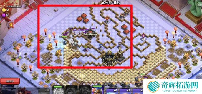 部落冲突天际对决怎么过图四