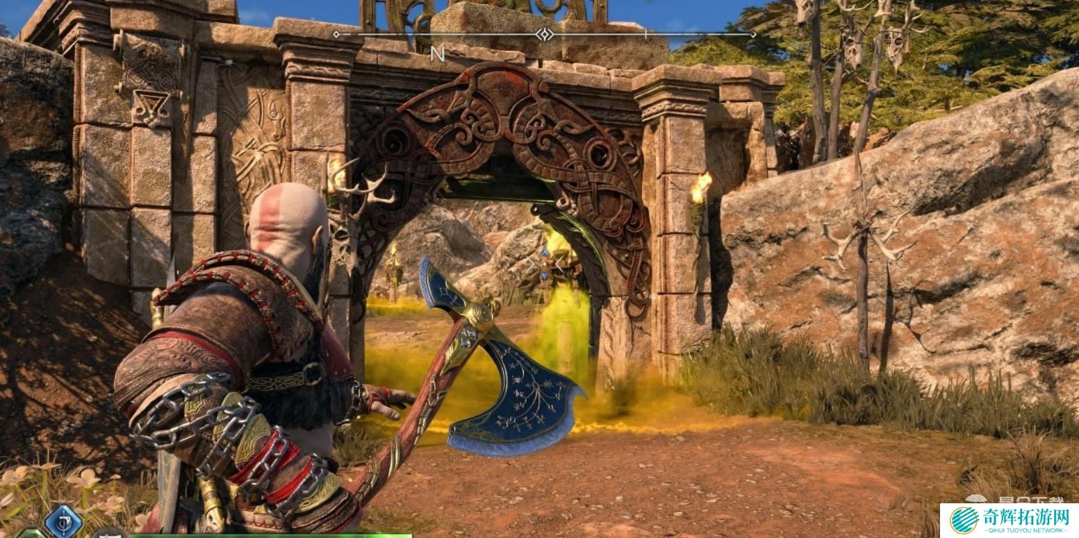 《战神5》平原传说标示位置介绍