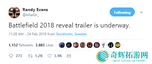 DICE总监透漏 新战地预告片已经在制作中