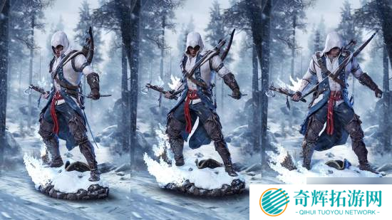 多款《刺客信条》Animus发光雕像公布：艾吉奥帅炸了！