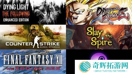 Steam一周销量排行榜 文明6新DLC迭起兴衰势头强劲