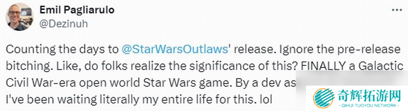 《黑神话》和《星战亡命之徒》都将发售 玩家选择谁？