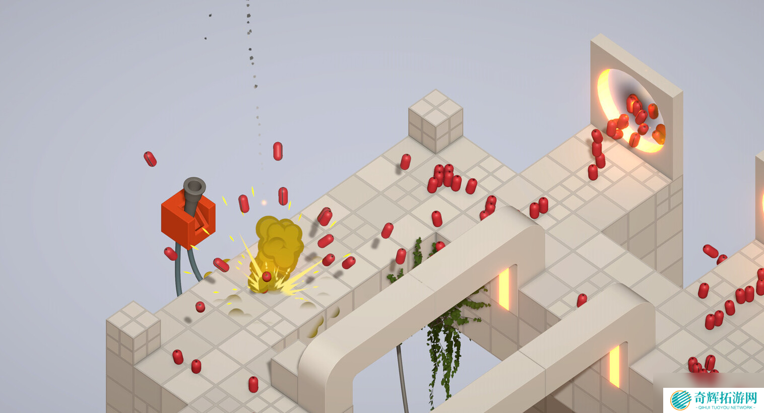 Roguelite塔防游戏《塔防实验室》Steam页面 支持中文