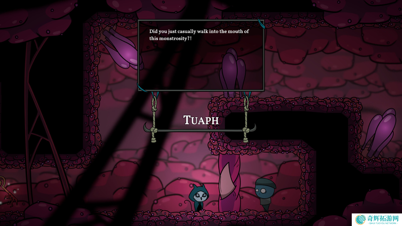 手绘风类银河战士恶魔城游戏《Aestik》 8月26日发售