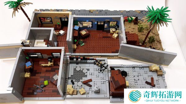 场景神还原 大神用乐高玩具做出《绝地求生》