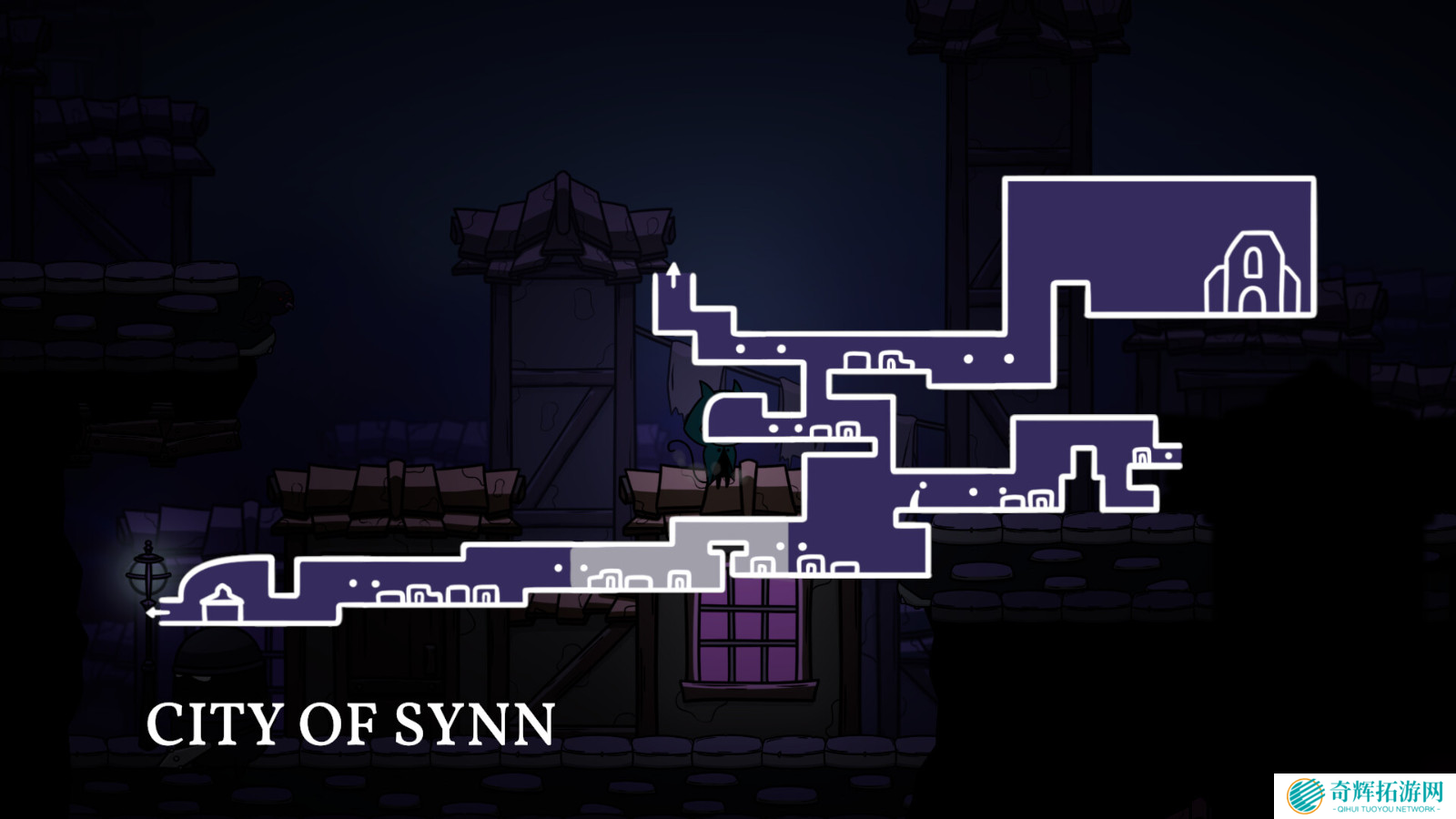 手绘风类银河战士恶魔城游戏《Aestik》 8月26日发售