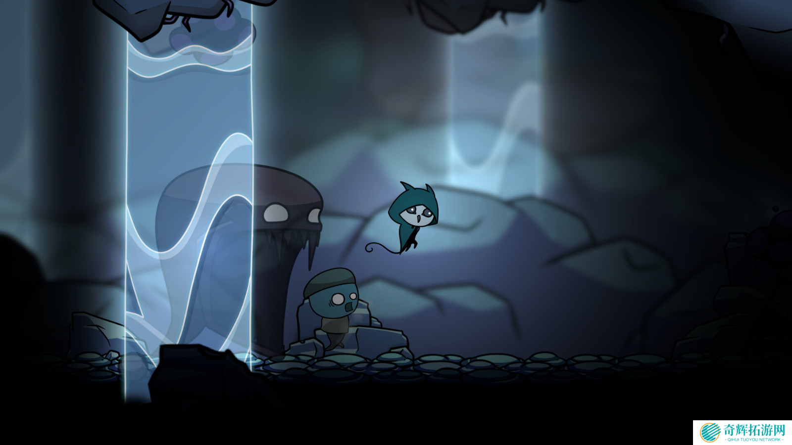 手绘风类银河战士恶魔城游戏《Aestik》 8月26日发售