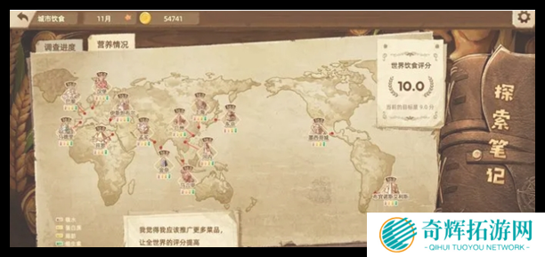 丰收之路各地区食谱有哪些