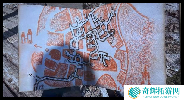 天国拯救2库腾堡地下通道路线图是什么