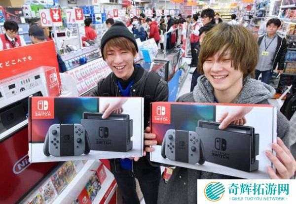 Switch在日本持续火爆 销售速度达PS4同期3倍以上