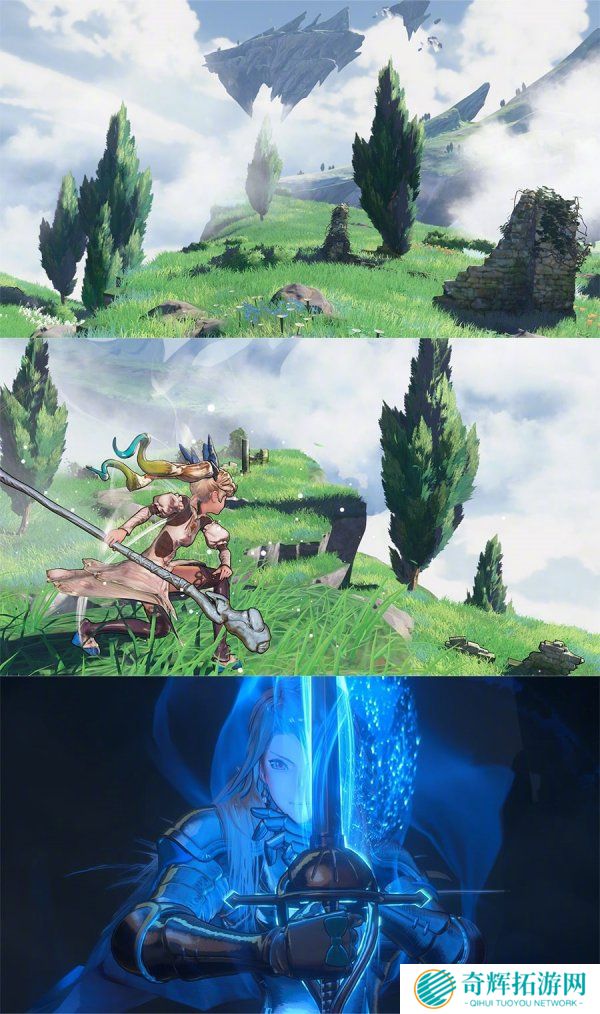 PS4游戏《碧蓝幻想》画面曝光 风景美不胜收