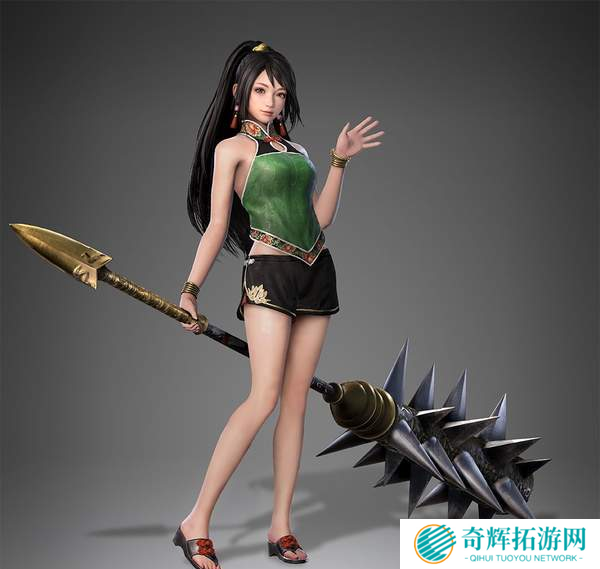 《真三国无双8》女武将肚兜装曝光 姿态撩人格外吸睛