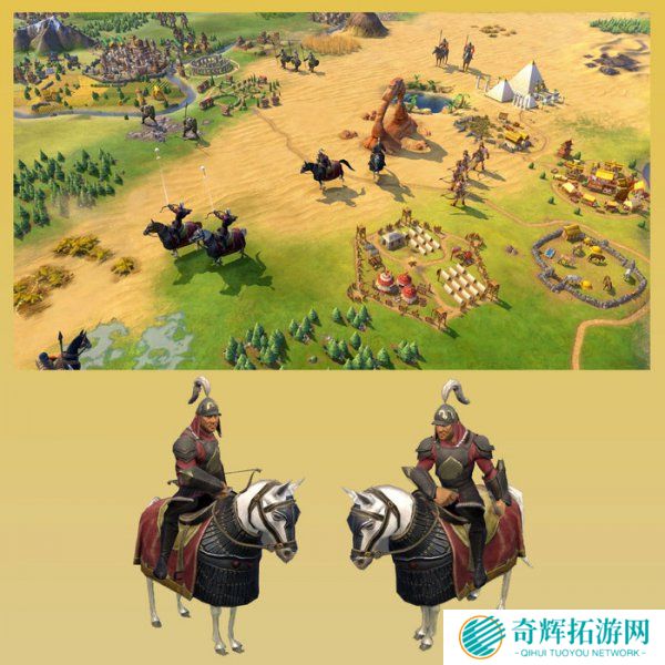 《文明6》新势力蒙古正式公布 成吉思汗登场