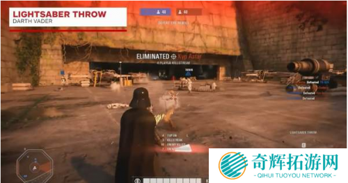 《星球大战:前线2》全英雄演示 凯洛伦光剑扫敌