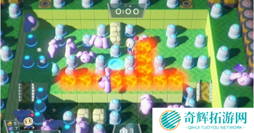 《超级炸弹人R》switch版更新 全新大奖赛模式上线