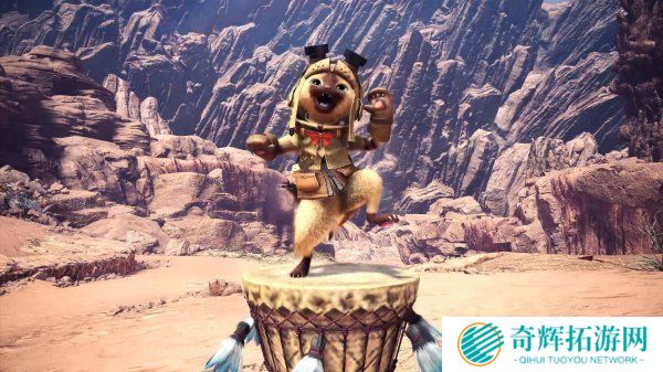 《怪物猎人世界》能在家里养宠物 猫伴可奏乐加Buff