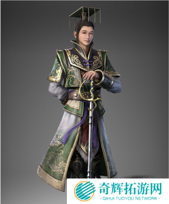 《真三国无双8》武将截图 辛宪英手拿大刀英姿飒爽