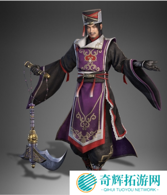 《真三国无双8》武将截图 辛宪英手拿大刀英姿飒爽
