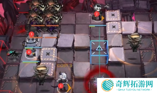 明日方舟浸血焦土幽深魂灵怎么打图三 明日方舟浸血焦土幽深魂灵怎么打图三