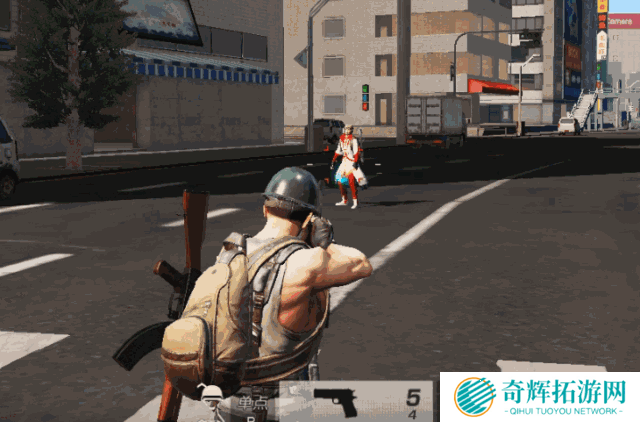 《荒野行动》:不要小看手枪的威力!