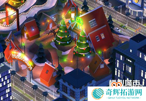 狂欢圣诞!《模拟城市:我是市长》推出圣诞建筑