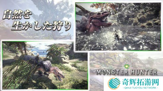 《怪物猎人世界》最新游戏演示 众多新要素公开