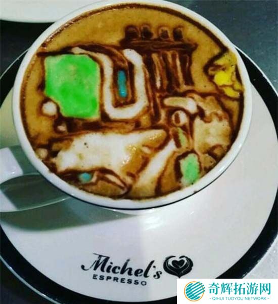 高手在民间 国外餐厅推出《守望先锋》英雄咖啡作品