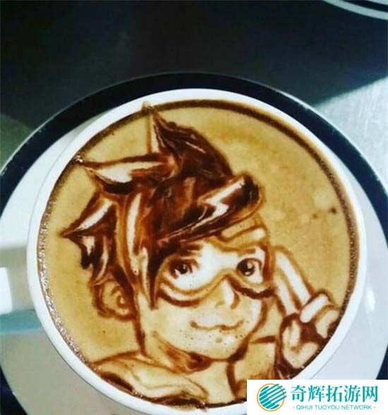 高手在民间 国外餐厅推出《守望先锋》英雄咖啡作品