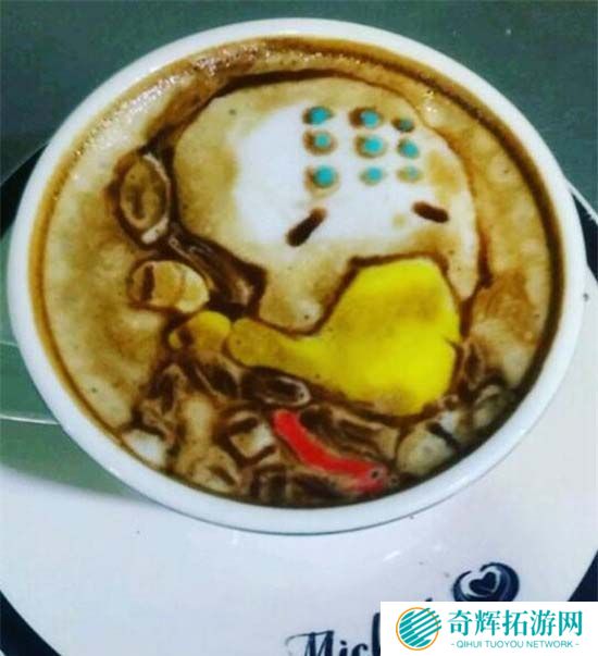 高手在民间 国外餐厅推出《守望先锋》英雄咖啡作品