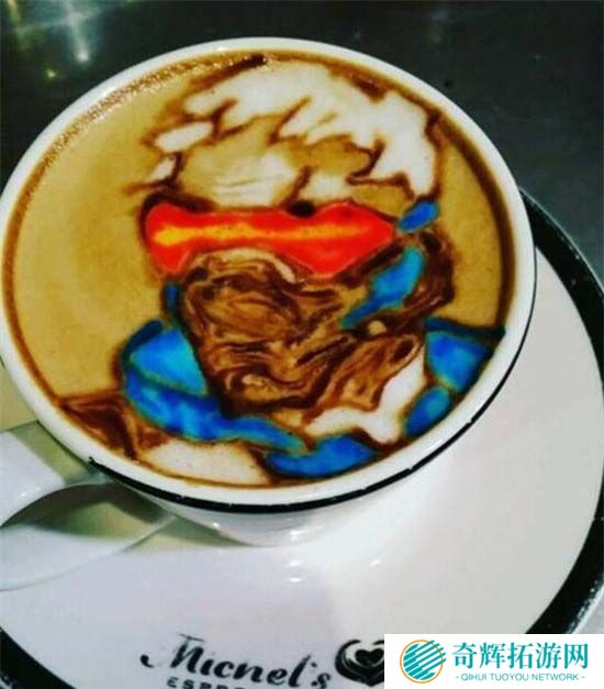 高手在民间 国外餐厅推出《守望先锋》英雄咖啡作品