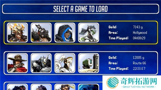 这脑洞我服 玩家将《守望先锋》恶搞成回合制游戏