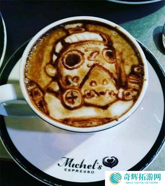 高手在民间 国外餐厅推出《守望先锋》英雄咖啡作品