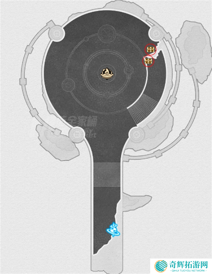 崩坏星穹铁道3.0永恒圣城奥赫玛宝箱位置全收集图四